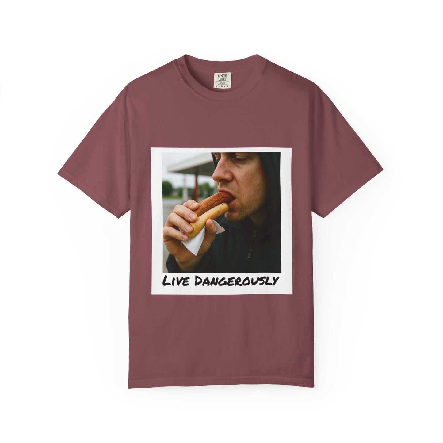 Live Dangerously - Unisex Graphic Print T-Shirt
