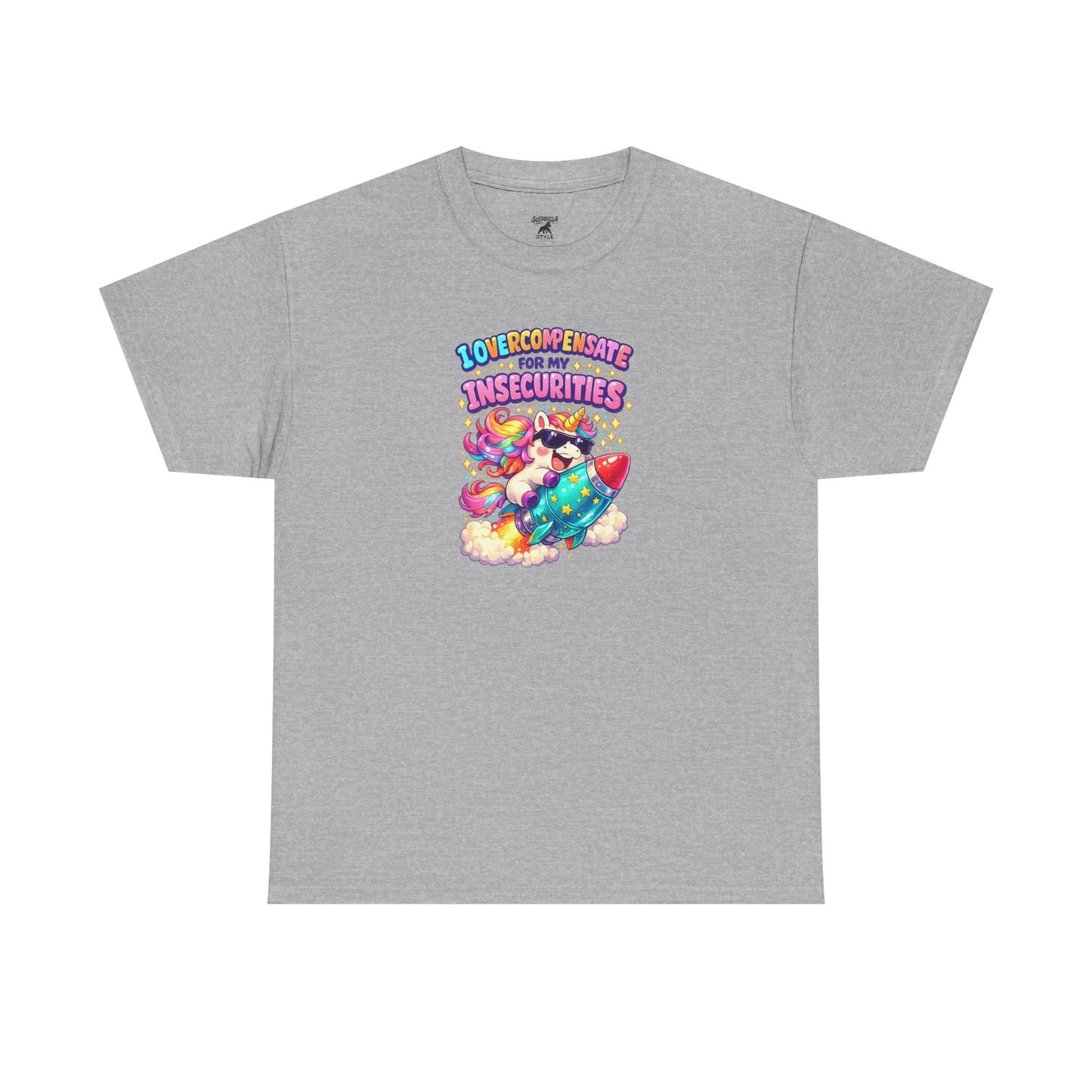 Overcompensate - Unisex Heavy Cotton Tee