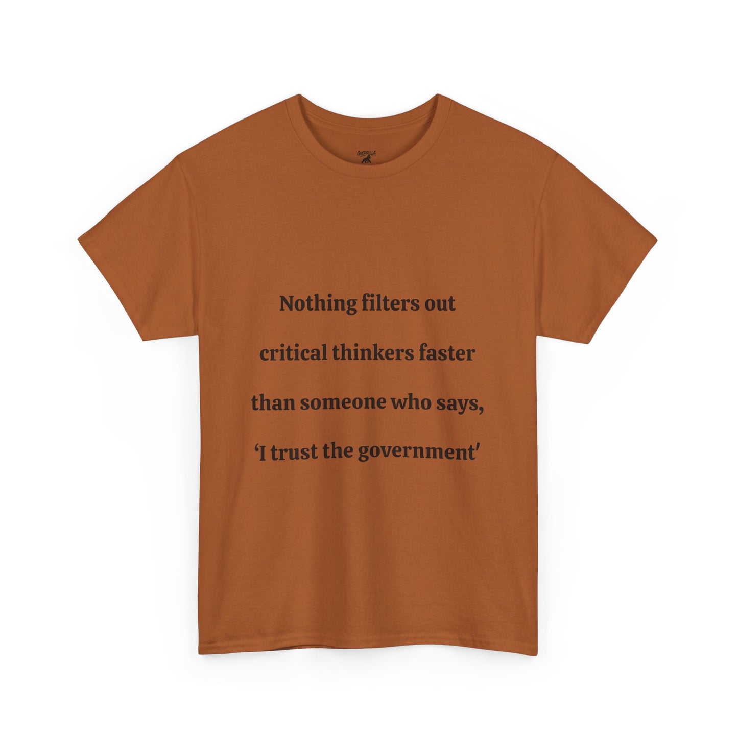 Critical Thinkers - Unisex Heavy Cotton Tee