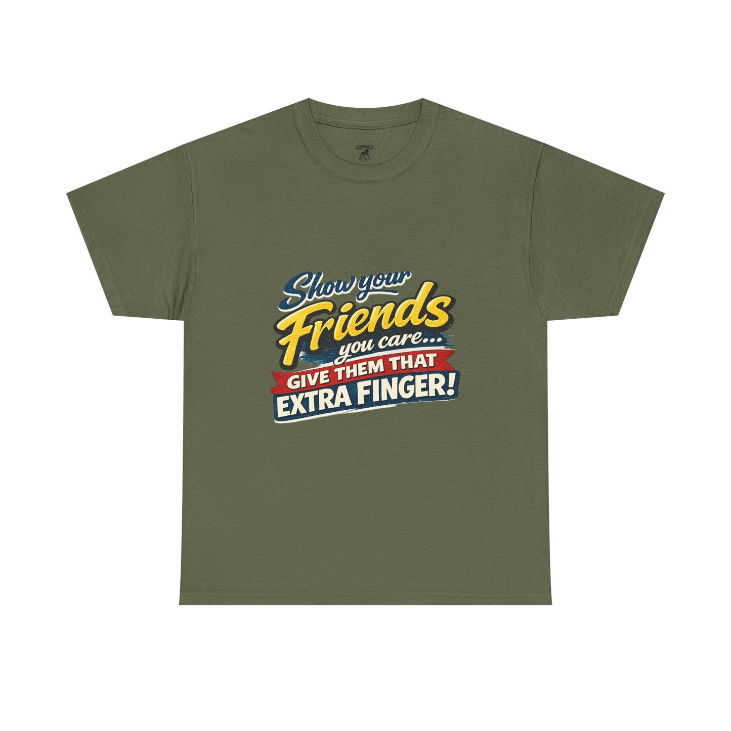 Show Your Friends - Unisex Heavy Cotton Tee