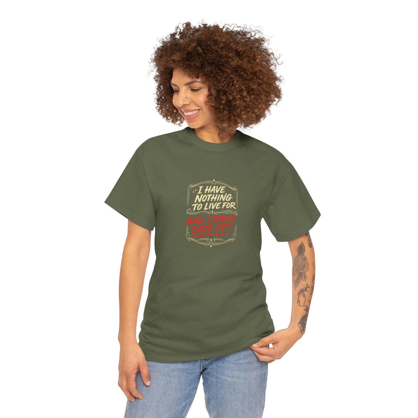 I Drive Like It - Unisex Heavy Cotton Tee
