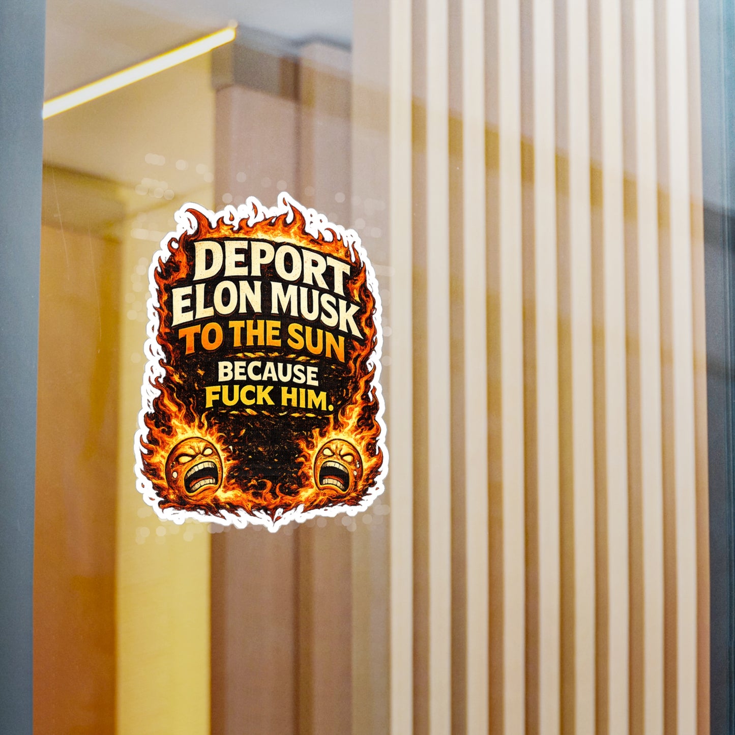 Deport Musk - Kiss-Cut Vinyl Decals