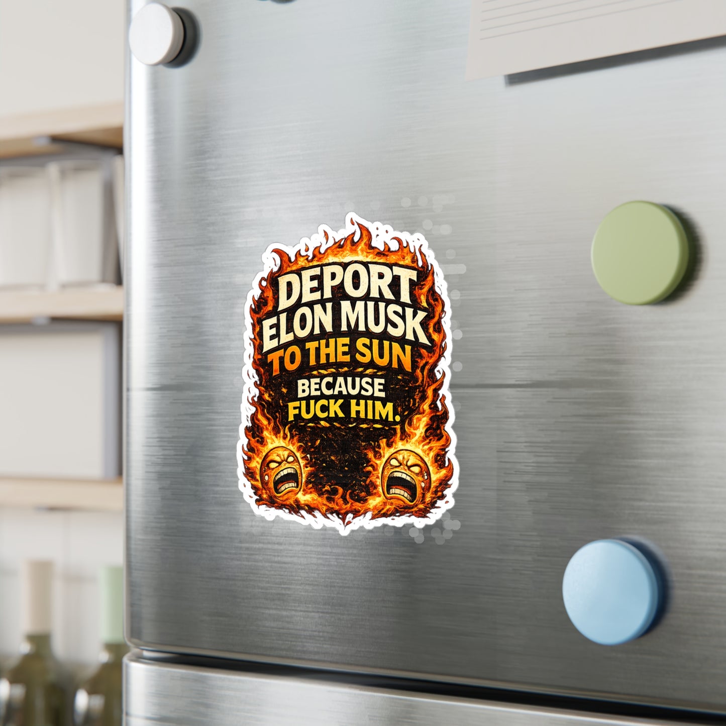 Deport Musk - Kiss-Cut Vinyl Decals