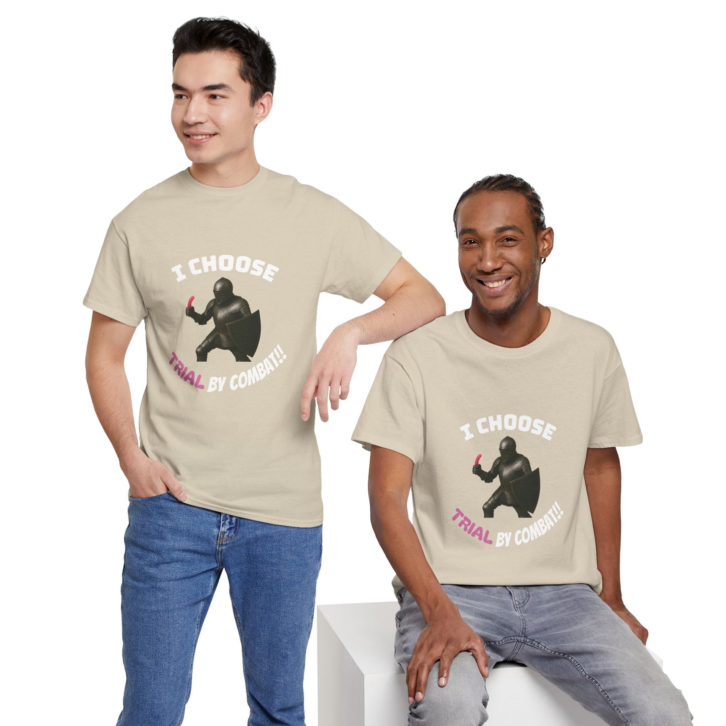 Trial by Combat - Unisex Heavy Cotton Tee