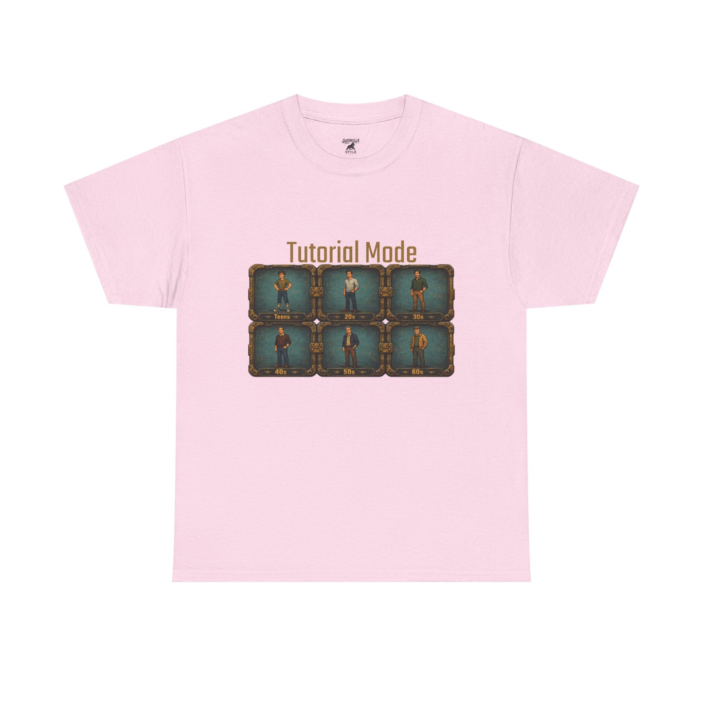 Tutorial Mode - Unisex Heavy Cotton Tee