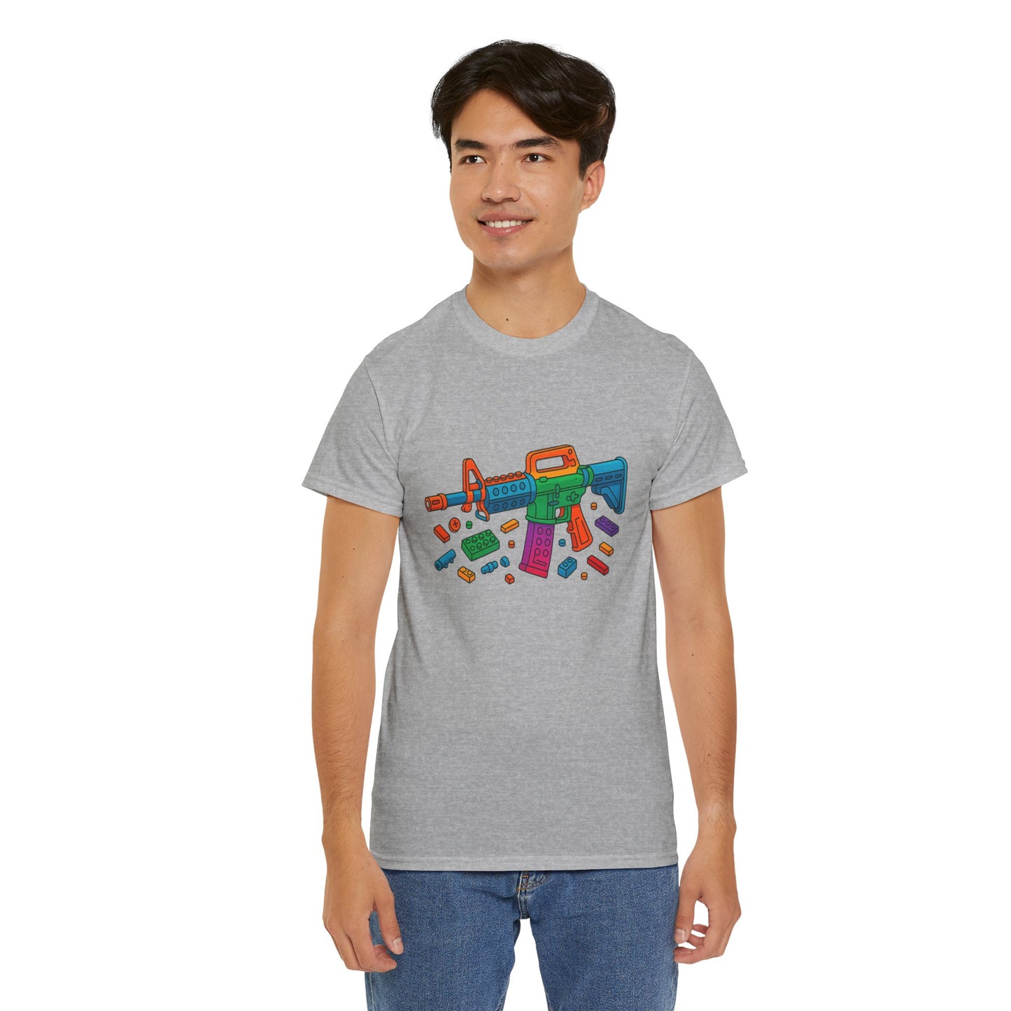 Building Blocks AR - Unisex Heavy Cotton Tee