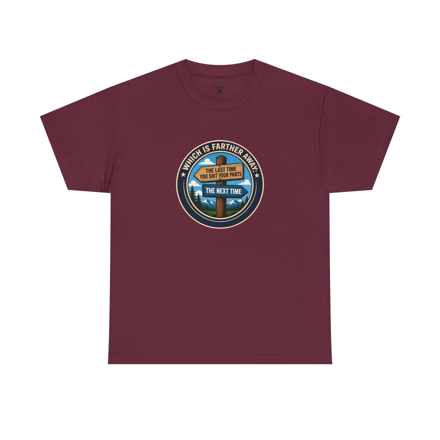 Which is Further - Unisex Heavy Cotton Tee