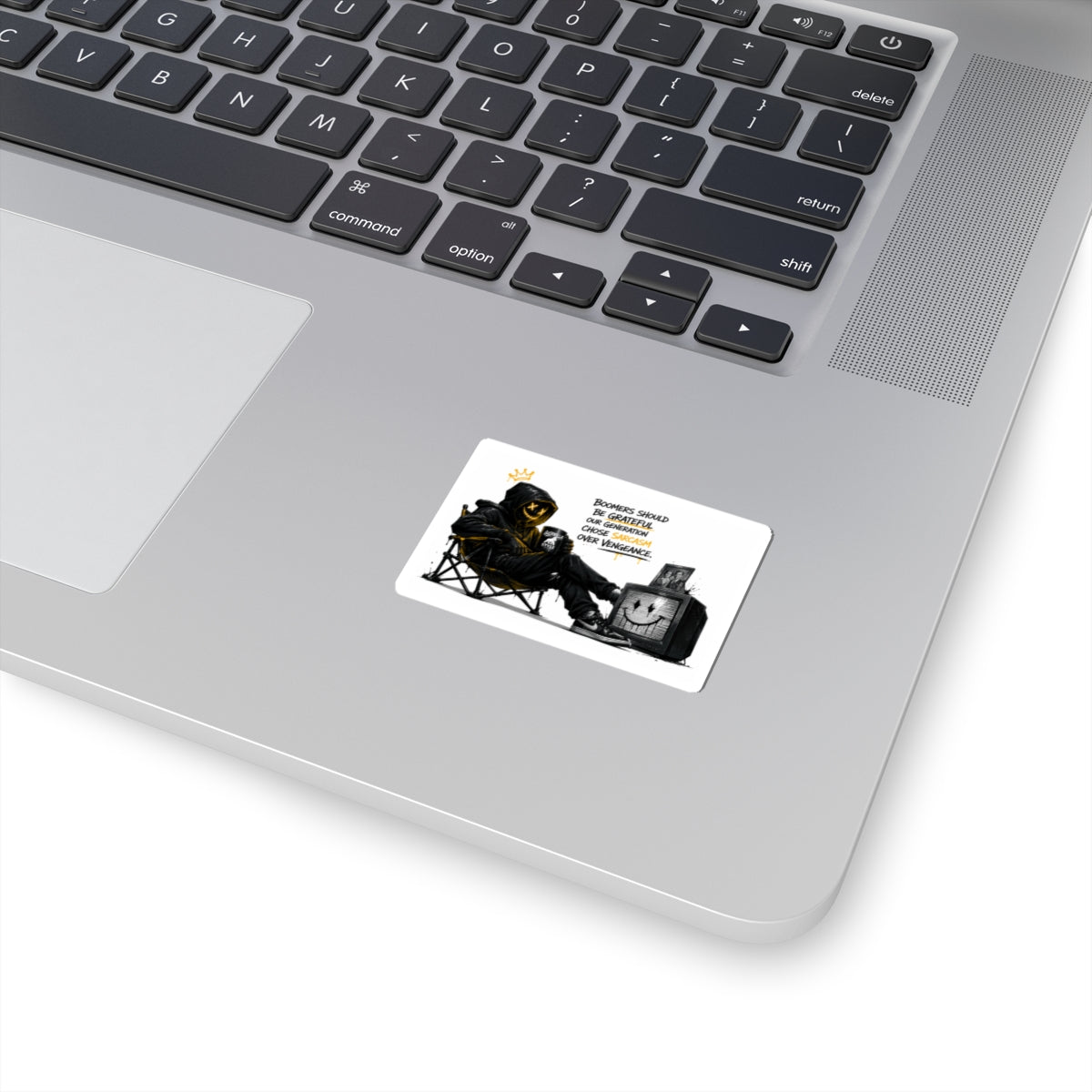 Sarcasm Over Vengeance - Kiss-Cut Sticker
