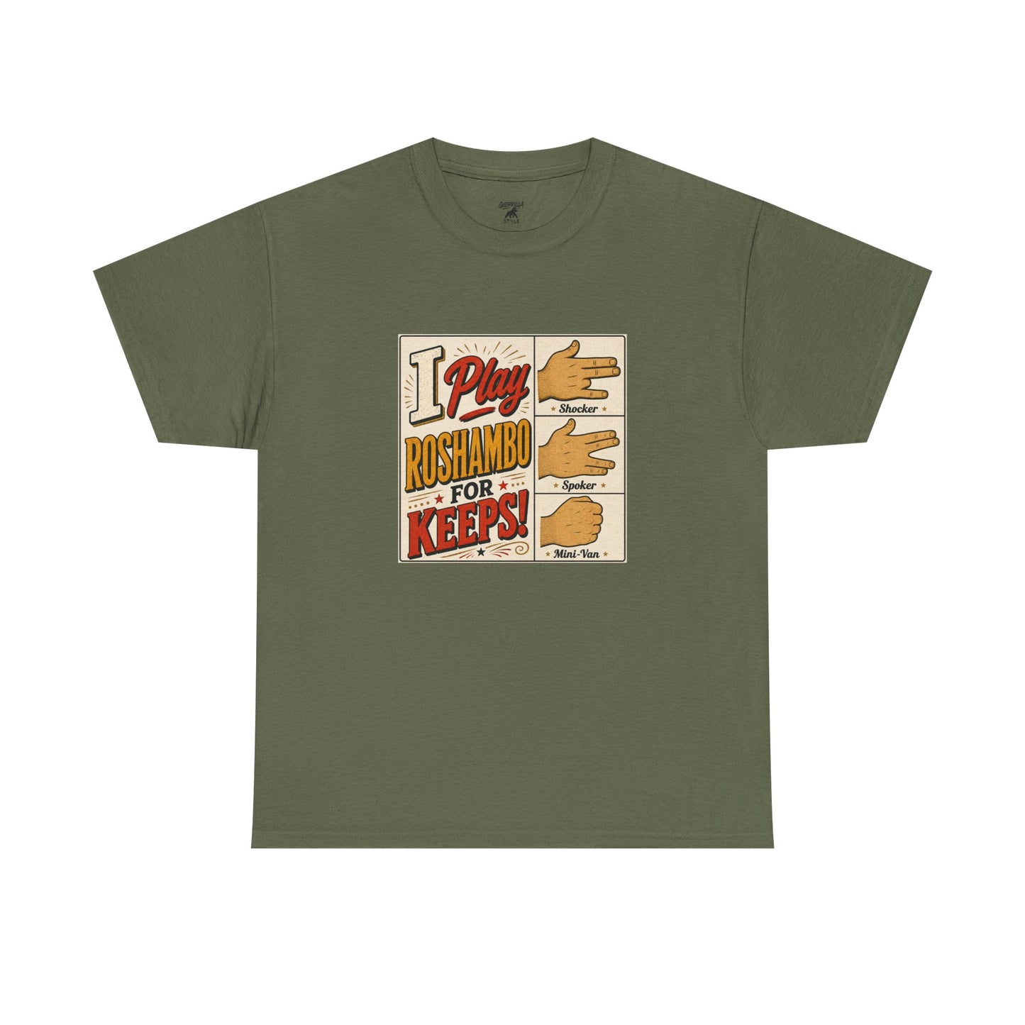 Roshambo - Unisex Heavy Cotton Tee