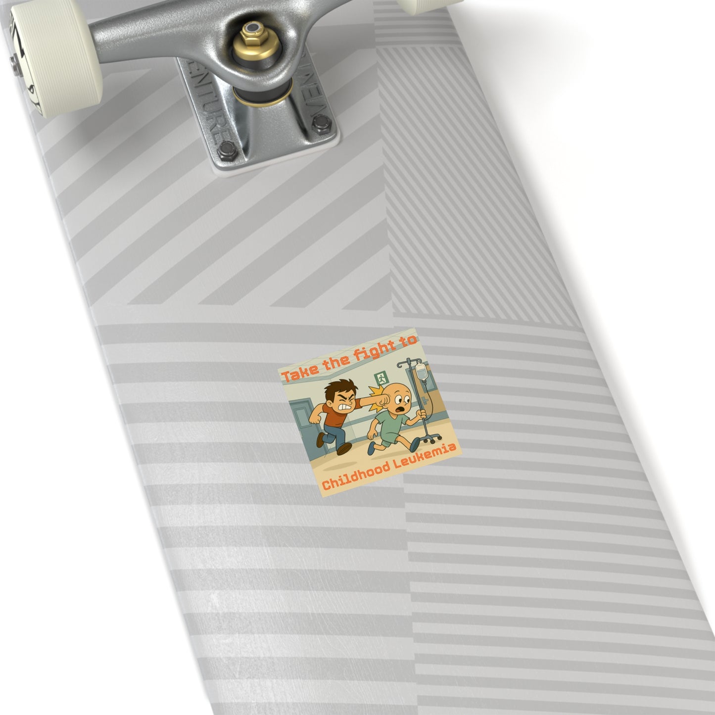 Childhood Leukemia Awareness - Square Sticker