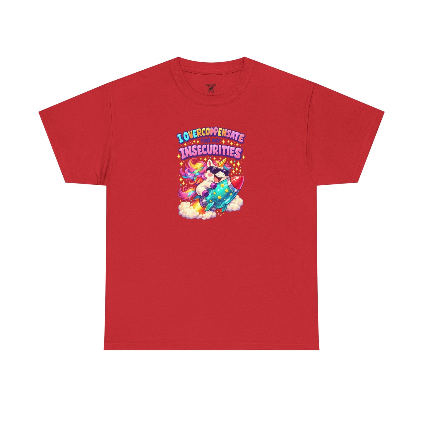 Overcompensate - Unisex Heavy Cotton Tee
