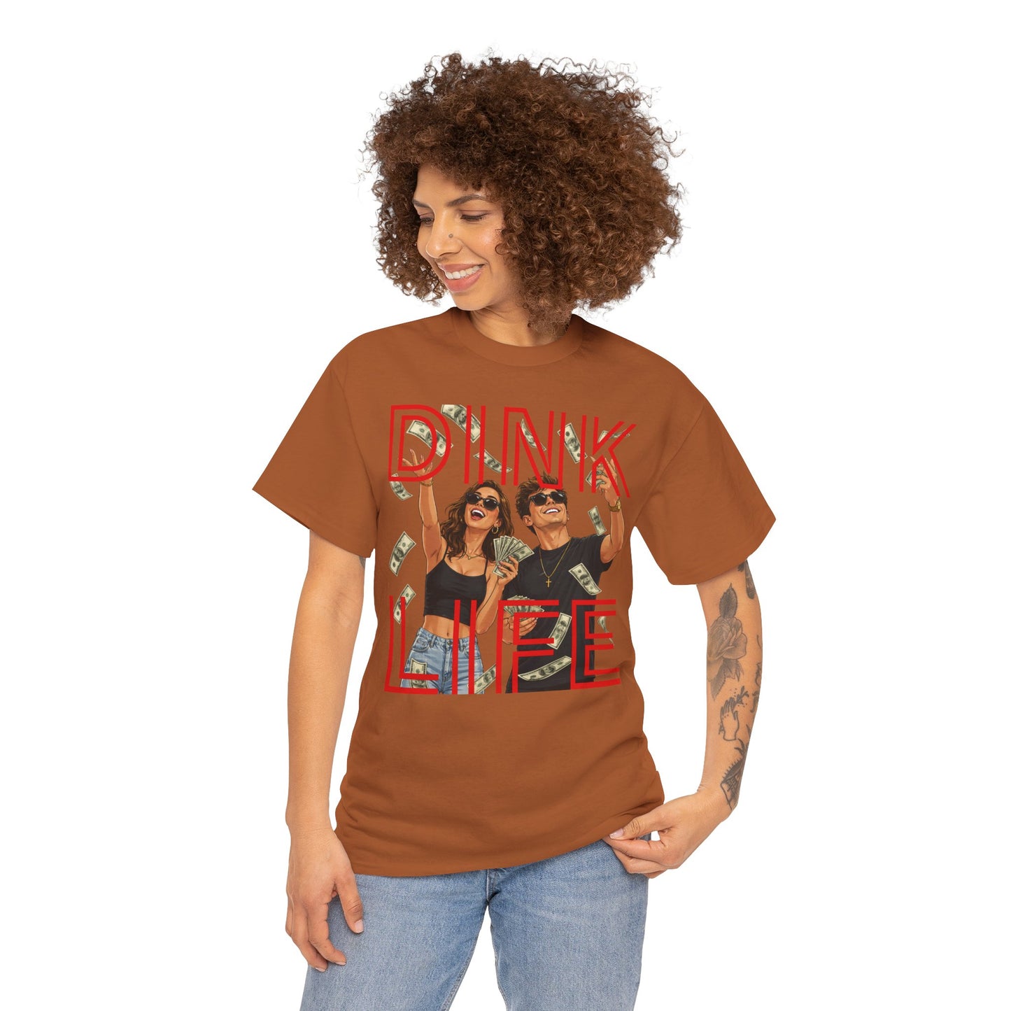 DINK LIFE - Unisex Heavy Cotton Tee