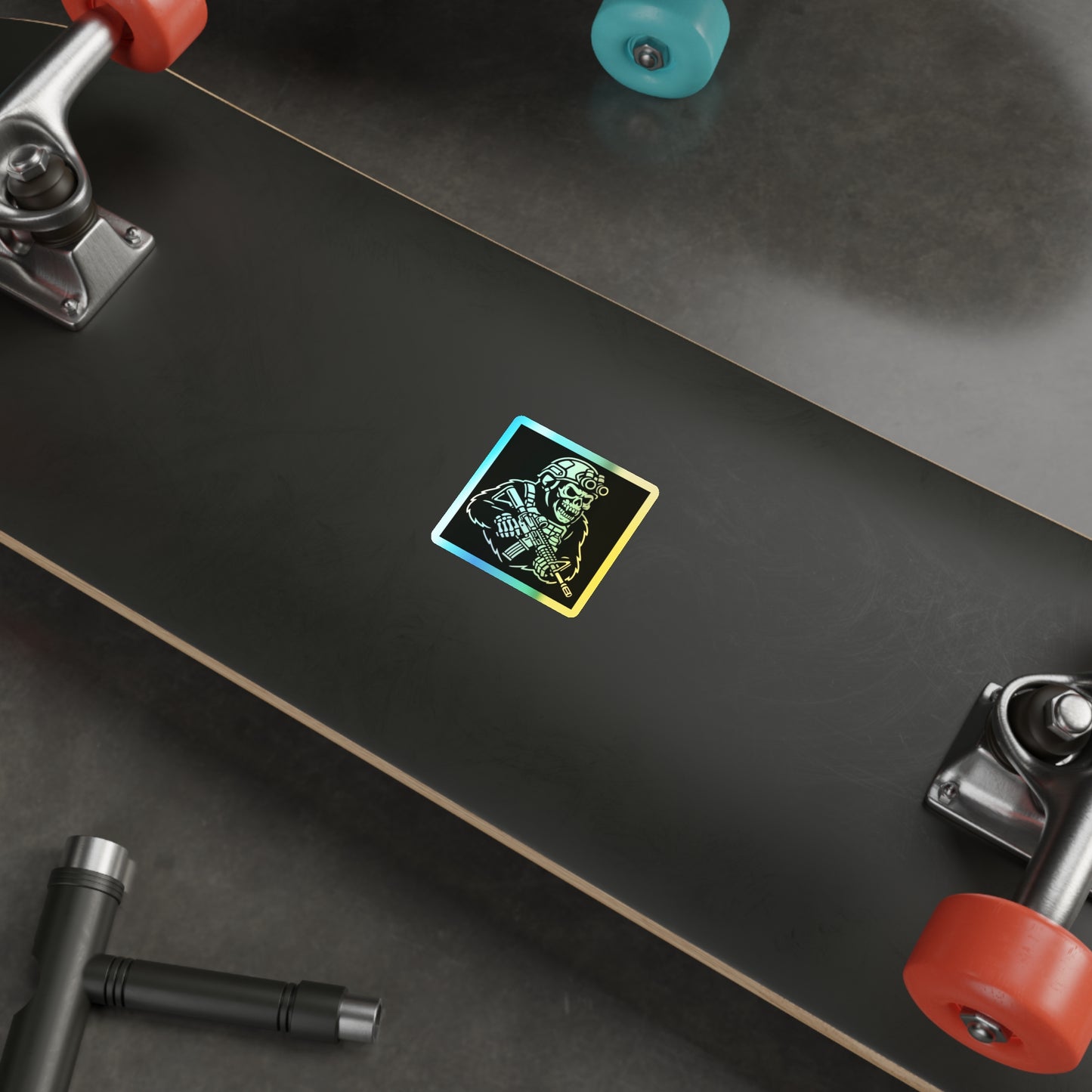 Tactical Guerrilla - Holographic Die-Cut Sticker