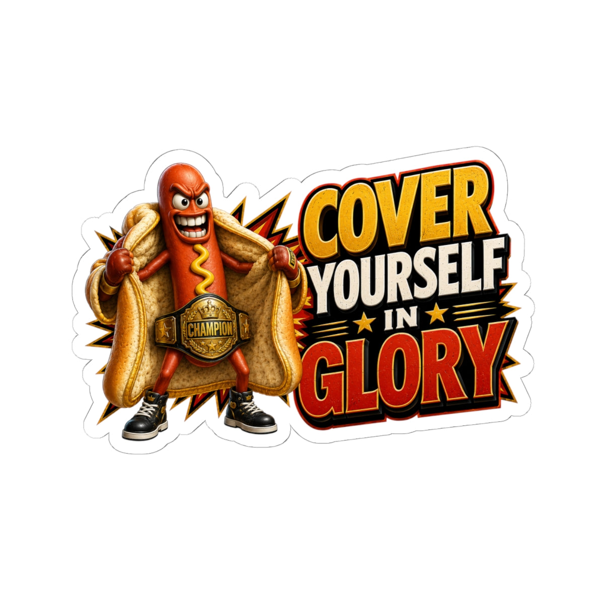 Cover in Glory - Kiss-Cut Stickers
