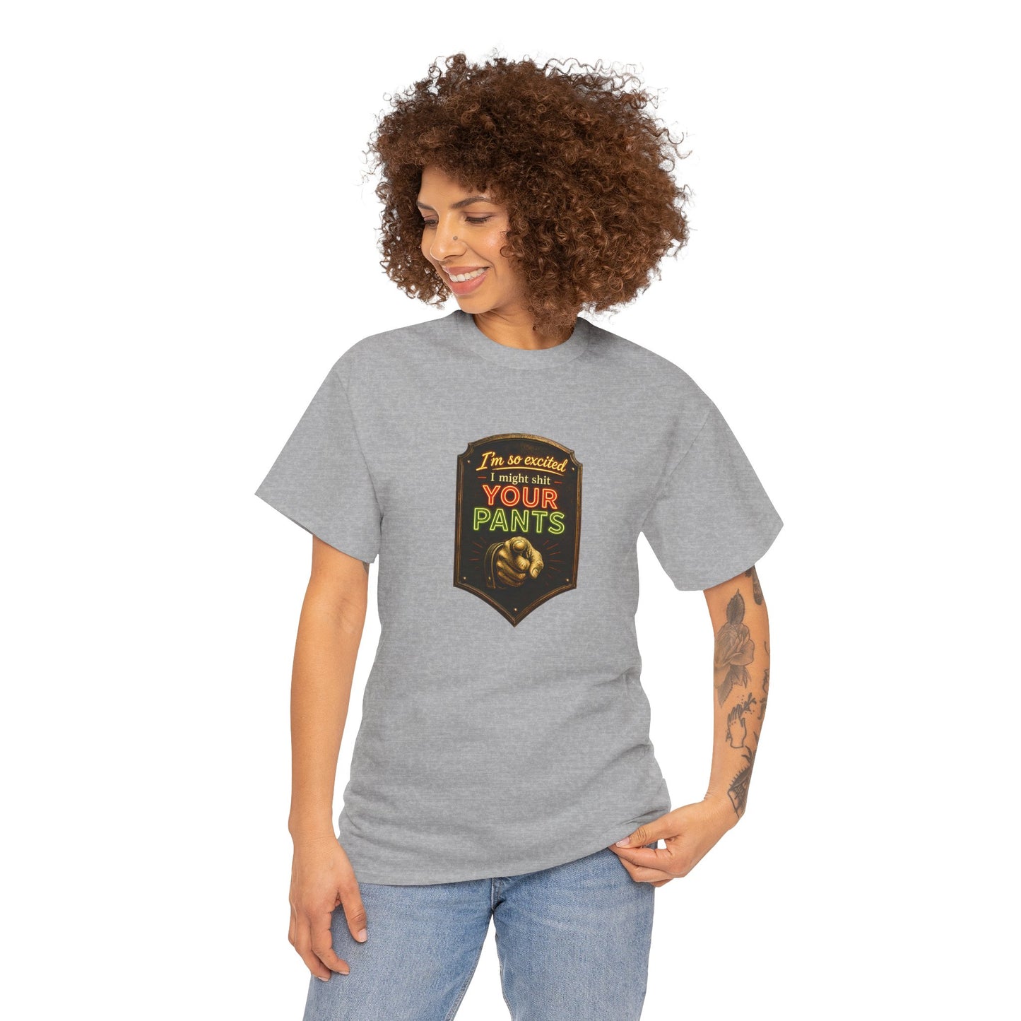 Shit YOUR pants - Unisex Heavy Cotton Tee