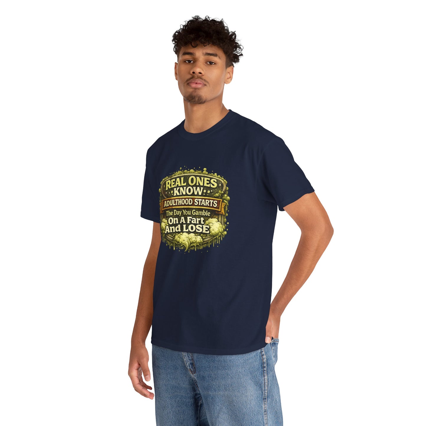 Gamble On Farts - Unisex Heavy Cotton Tee