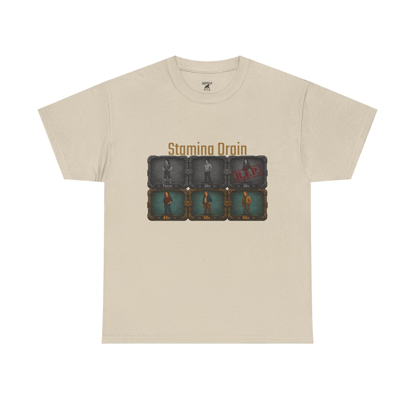 Stamina Drain - Unisex Heavy Cotton Tee