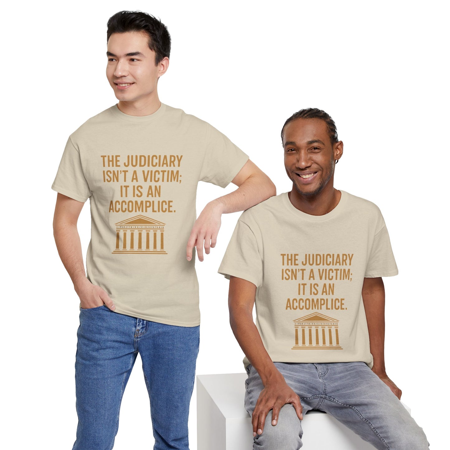 Judiciary Arent Victims- Unisex Heavy Cotton Tee