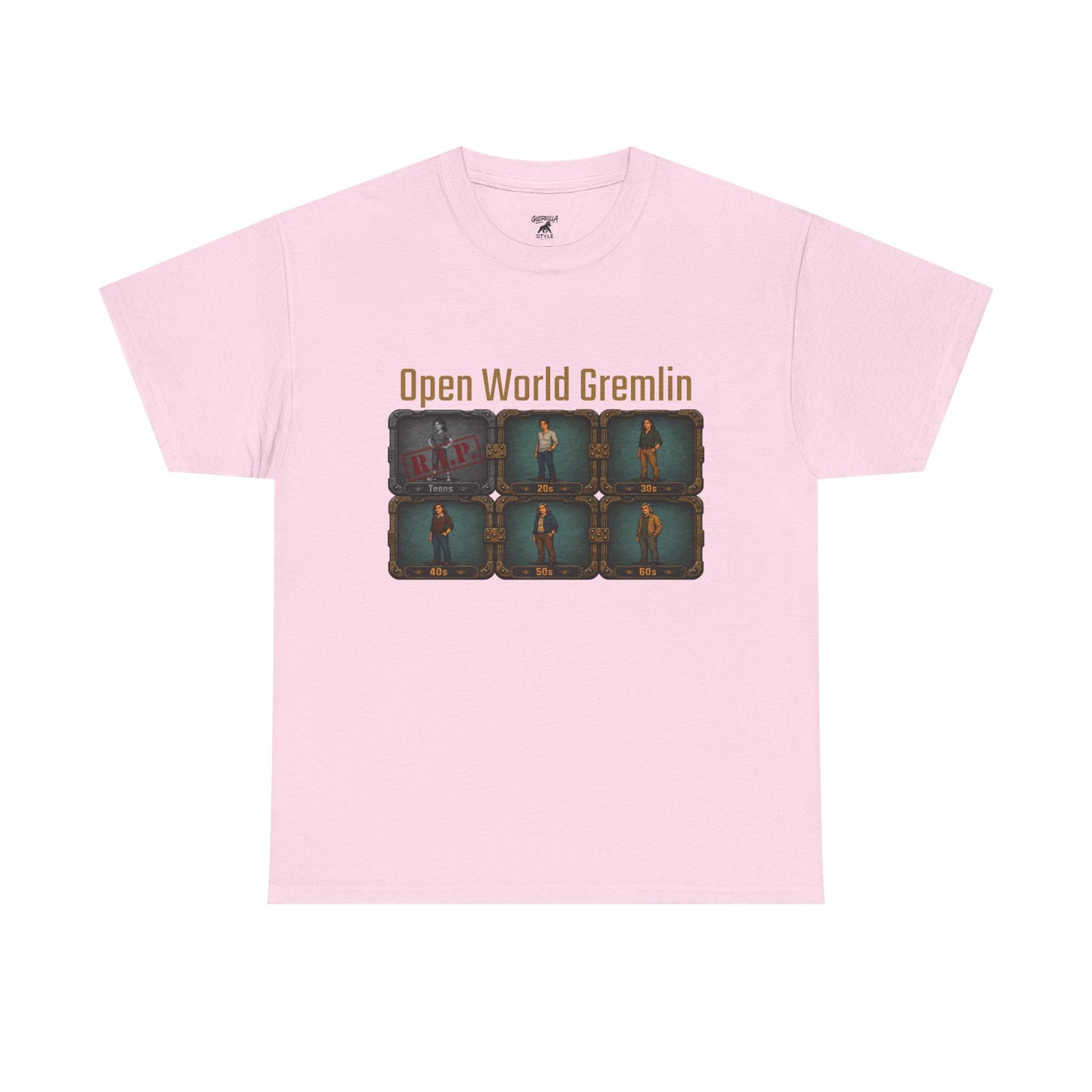 Open World Gremlin - Unisex Heavy Cotton Tee
