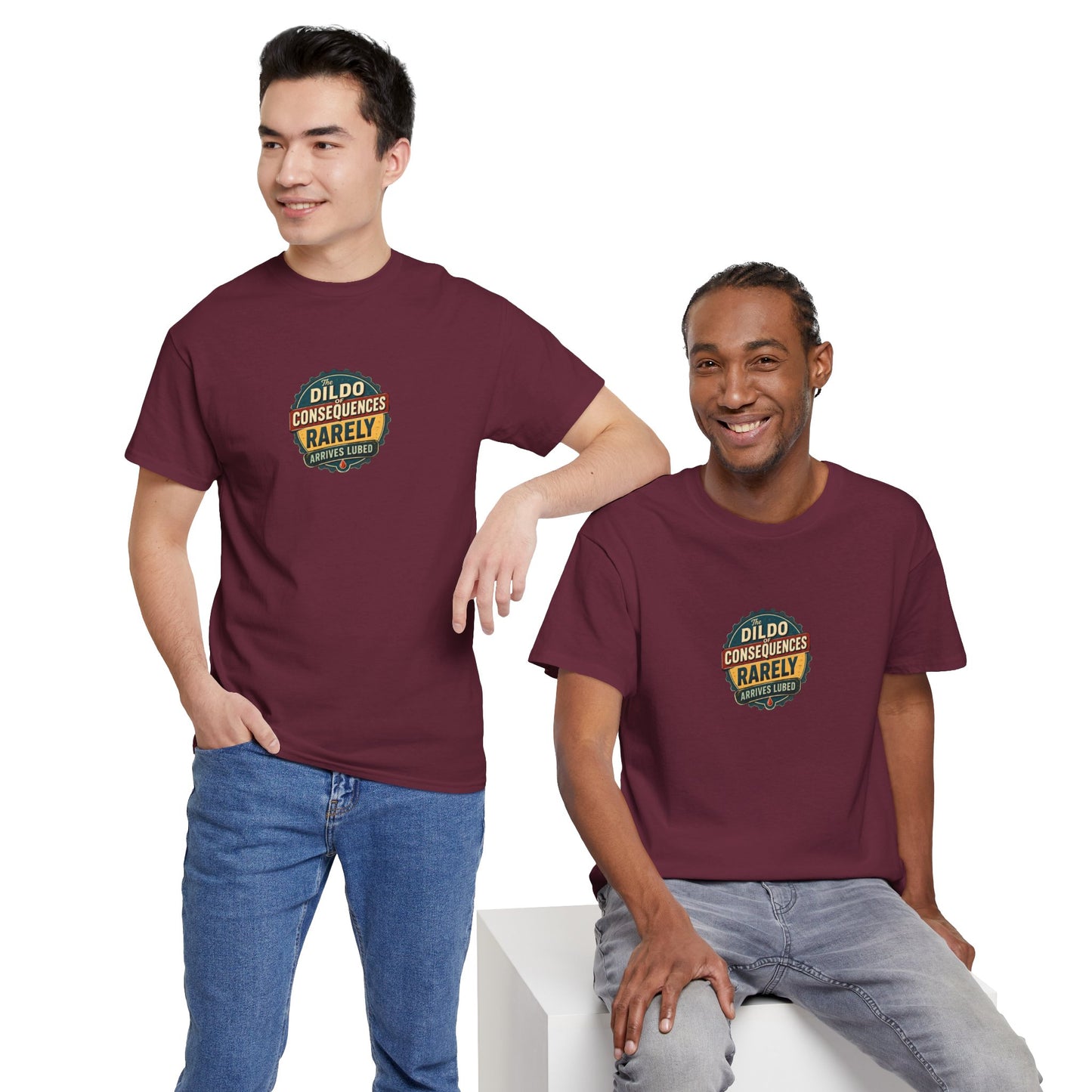 Dildo of Consequences - Unisex Heavy Cotton Tee