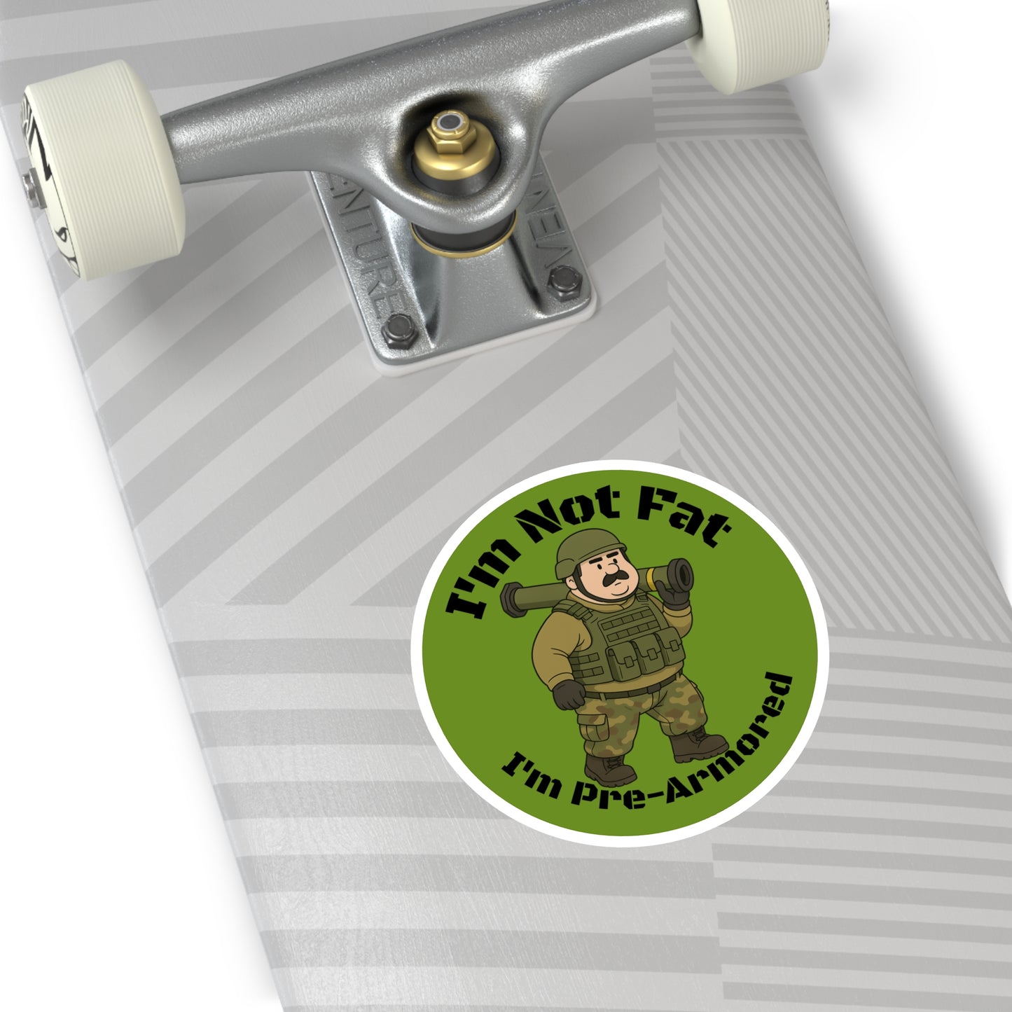 Pre-armored - Round Sticker