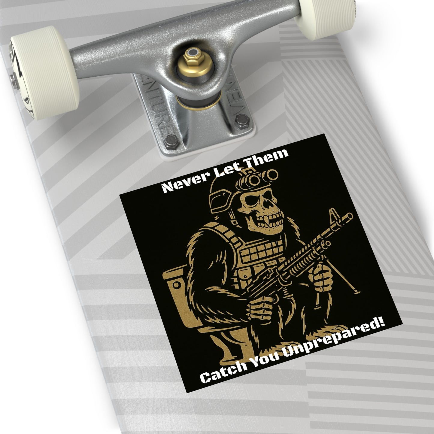 Be prepared - Square Sticker