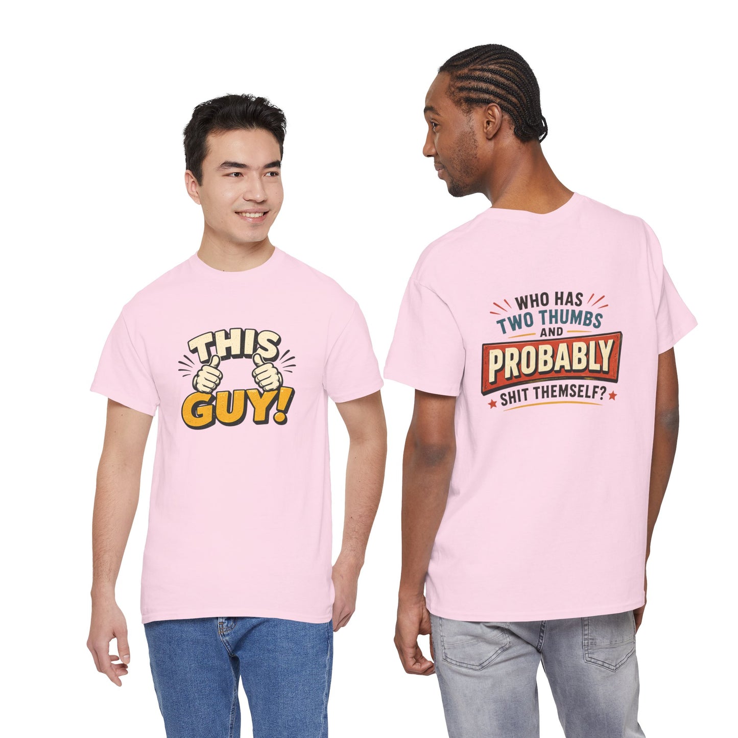Who Shit Themself - Unisex Heavy Cotton Tee