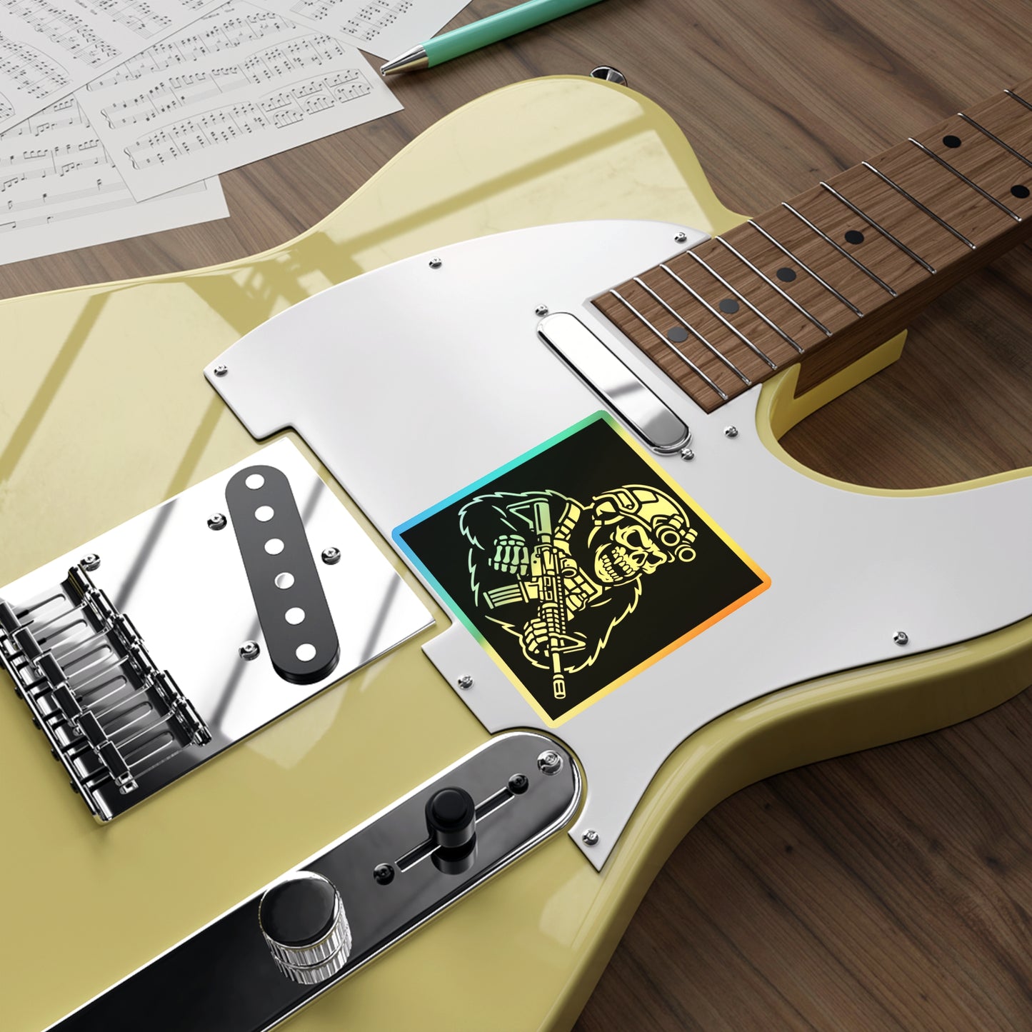 Tactical Guerrilla - Holographic Die-Cut Sticker
