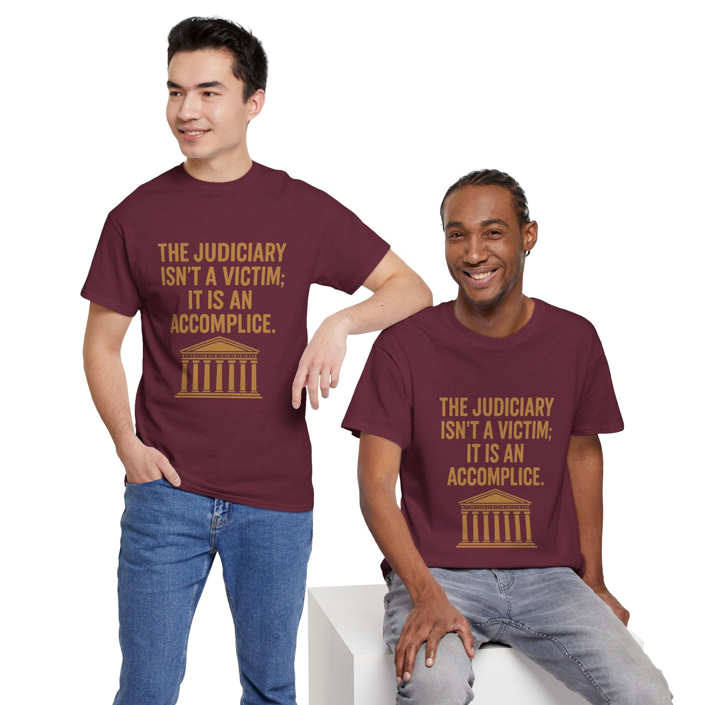 Judiciary Arent Victims- Unisex Heavy Cotton Tee