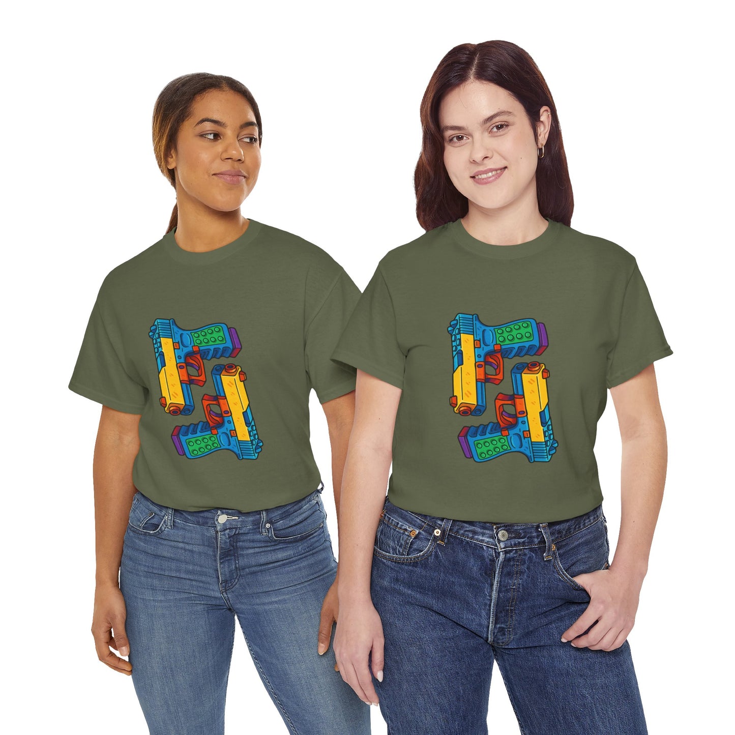 Bricks Akimbo - Unisex Heavy Cotton Tee