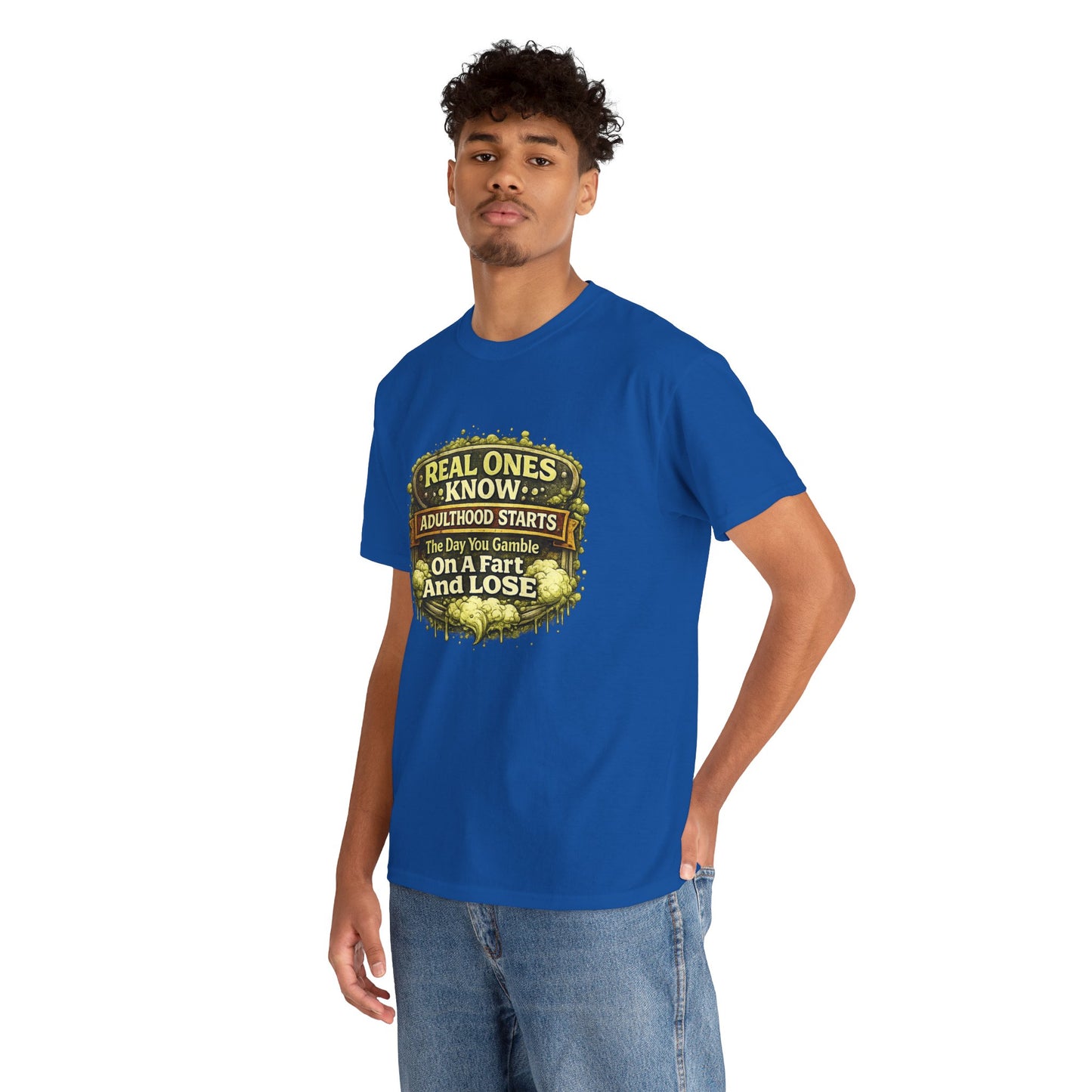 Gamble On Farts - Unisex Heavy Cotton Tee
