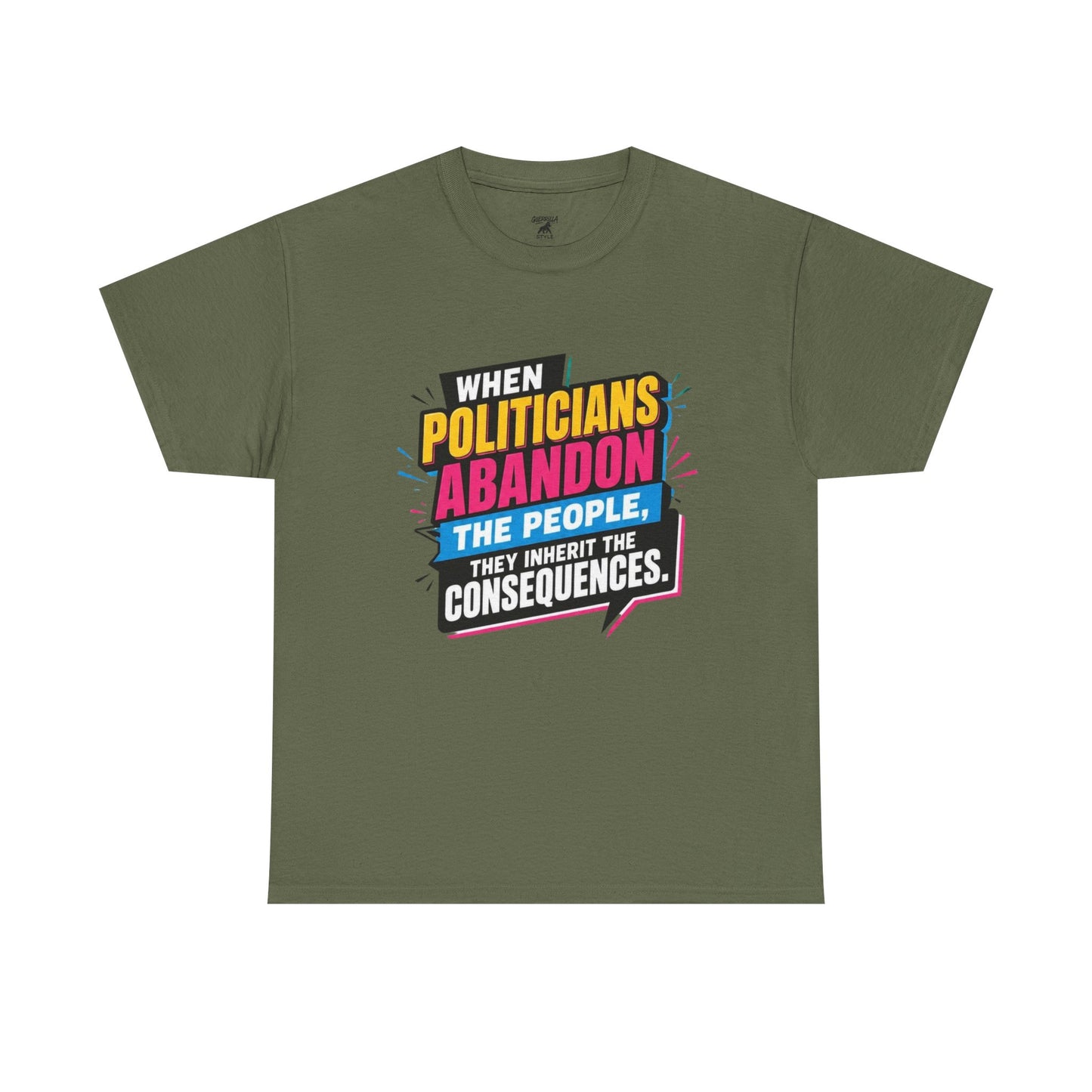 Politicians Chose Sides - Unisex Heavy Cotton Tee