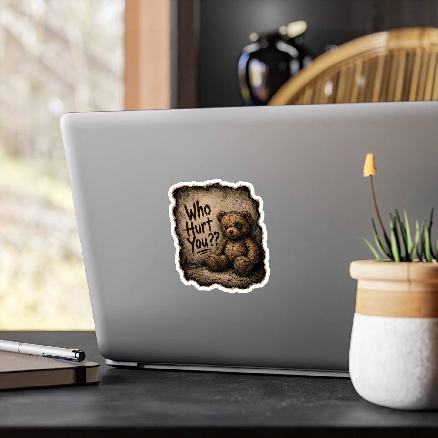 Who Hurt You - Kiss-Cut Vinyl Decals
