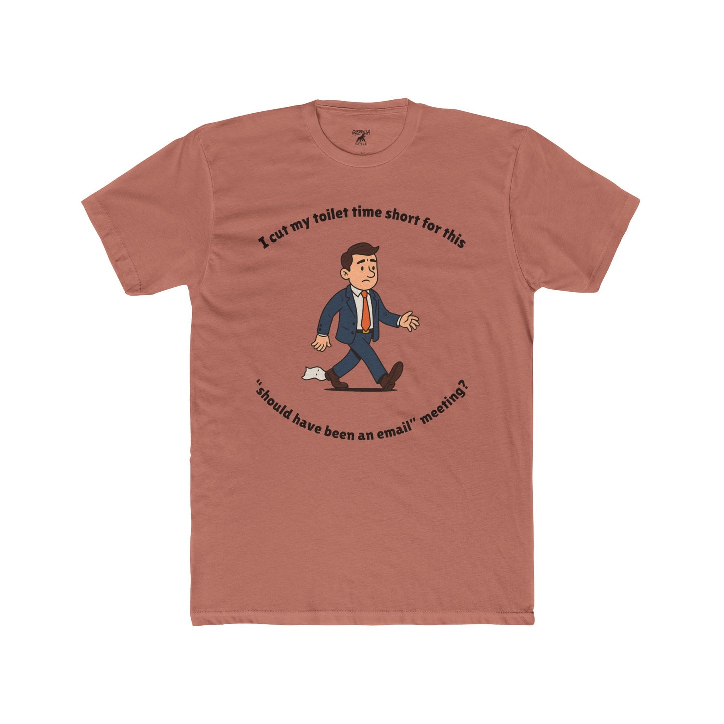 Toilet Time - Unisex Cotton Crew Tee