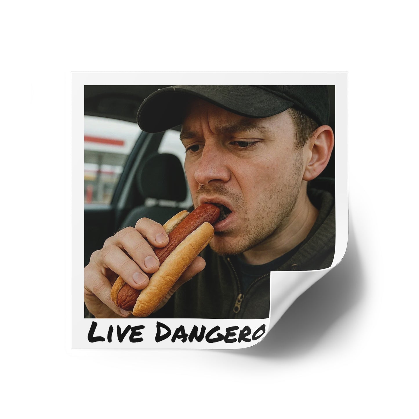 Liver Dangerously - Square Stickers