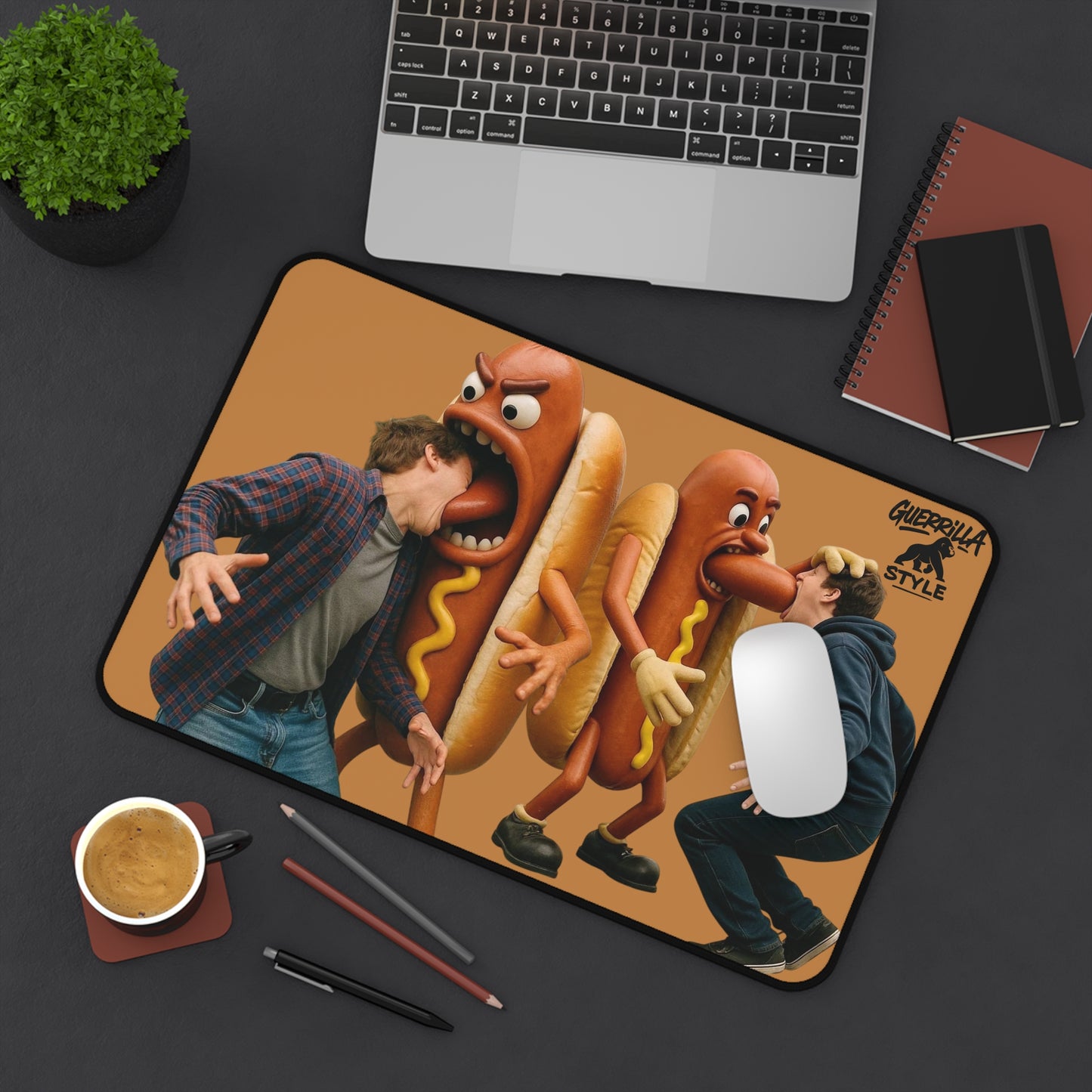 The Hotdog Chronicles - Desk Mat