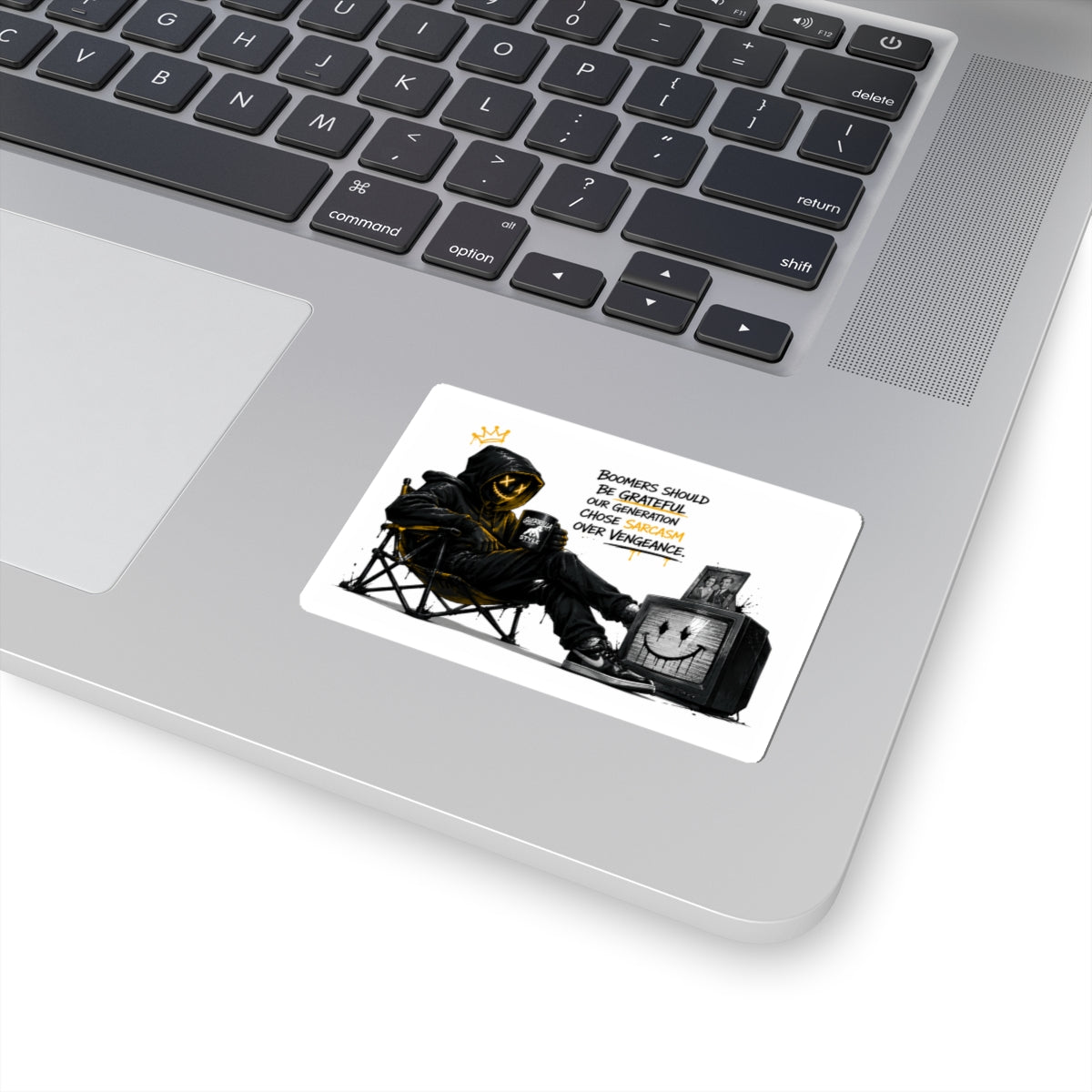 Sarcasm Over Vengeance - Kiss-Cut Sticker