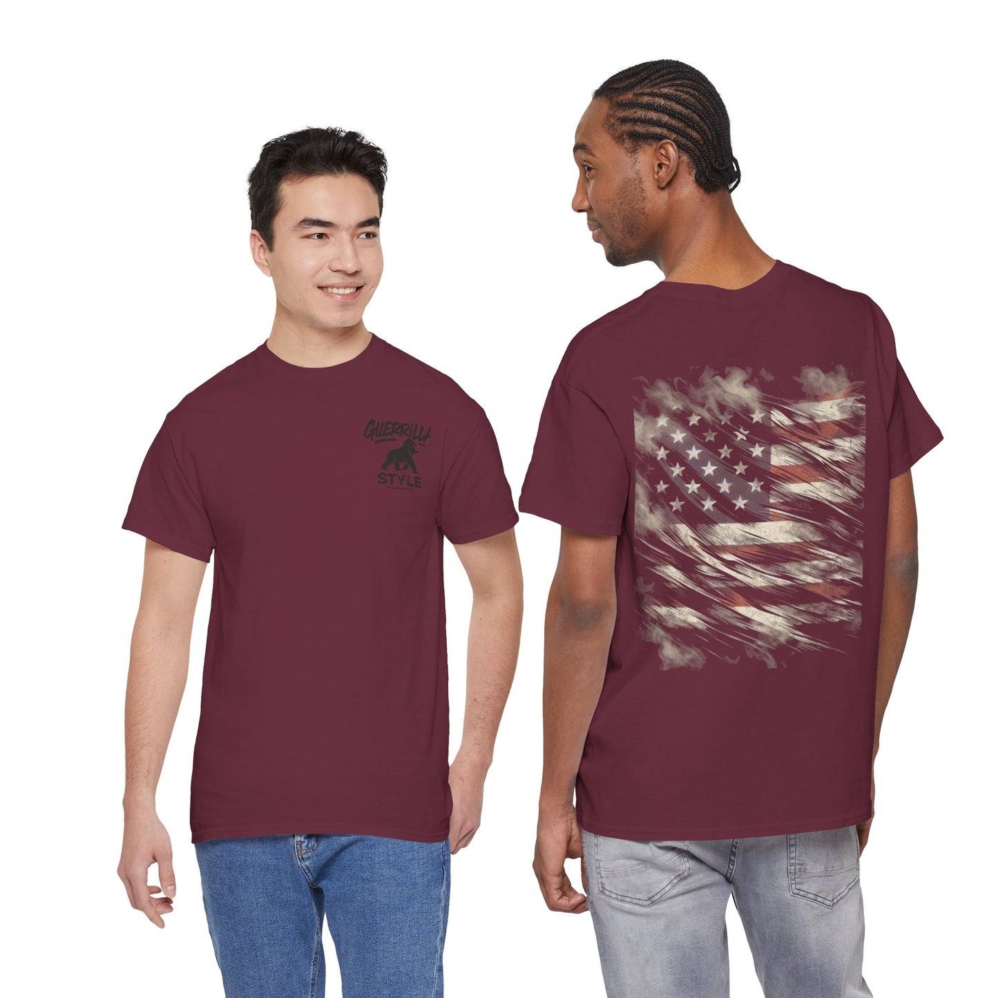 Guerrilla Style Patriot - Unisex Heavy Cotton Tee
