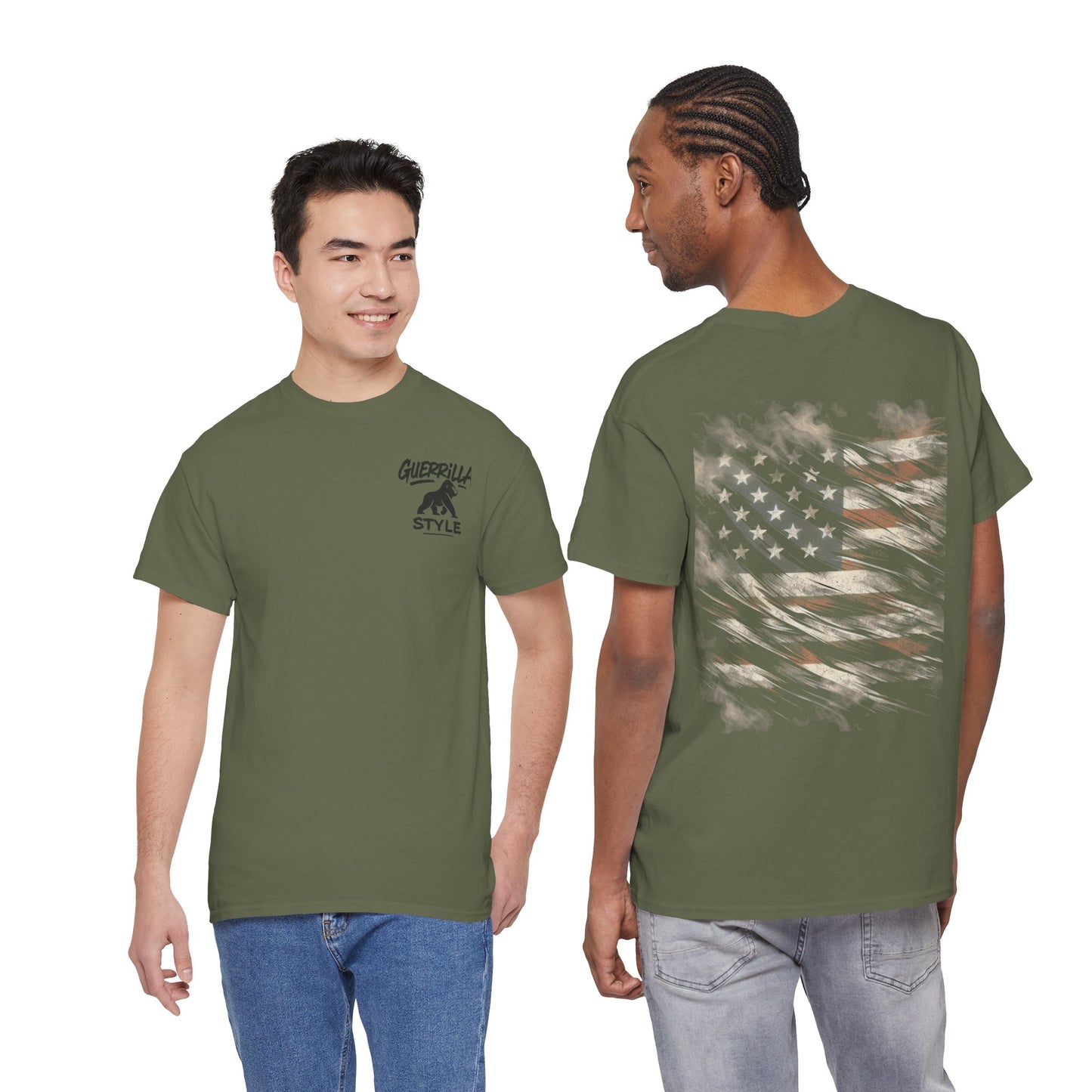 Guerrilla Style Patriot - Unisex Heavy Cotton Tee