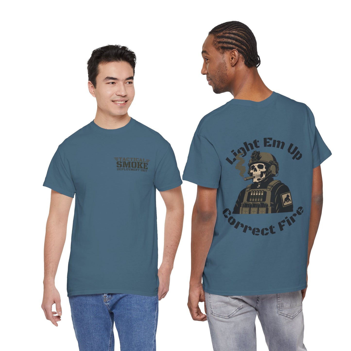 Tactical Smoke - Unisex Heavy Cotton Tee