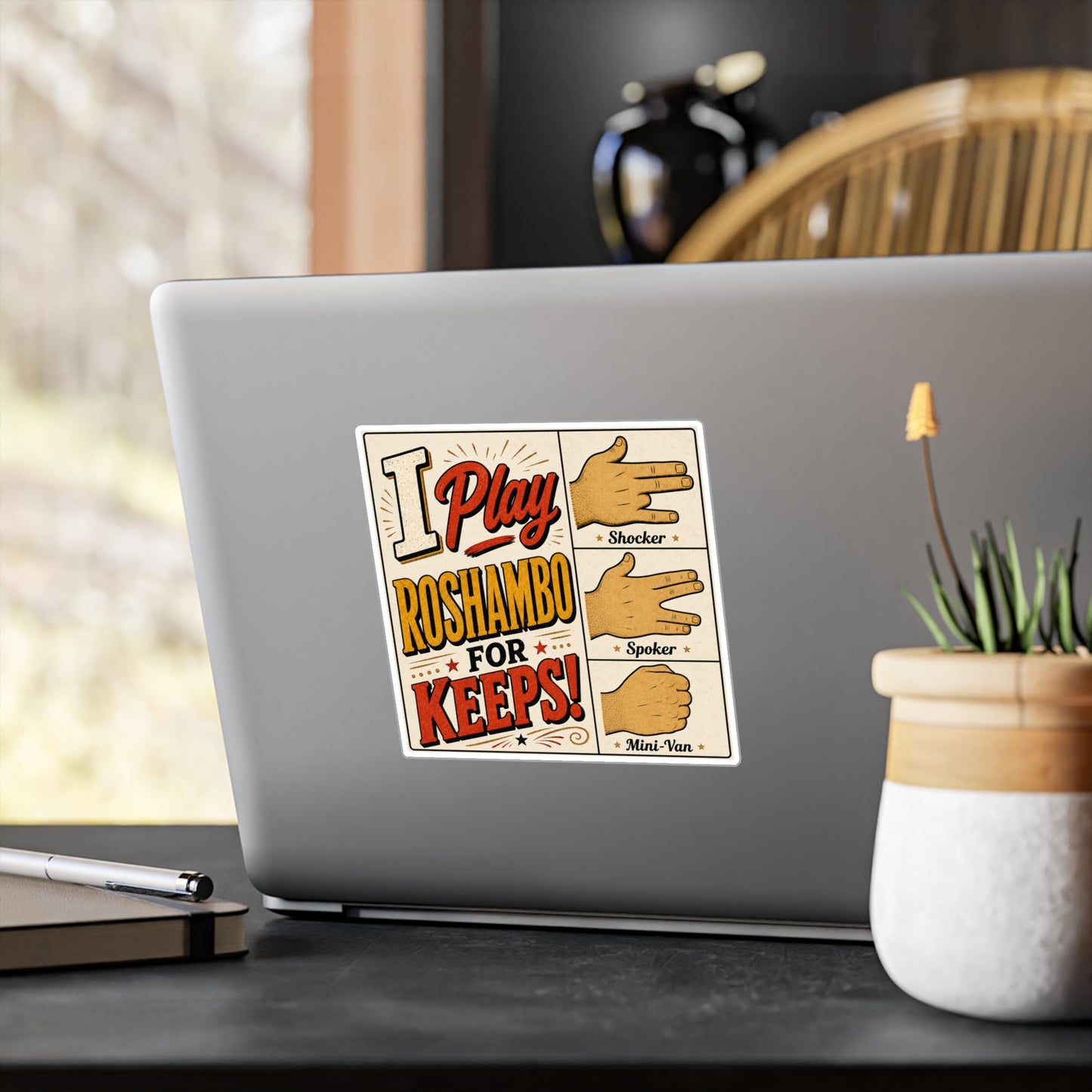 Roshambo - Kiss-Cut Vinyl Decals