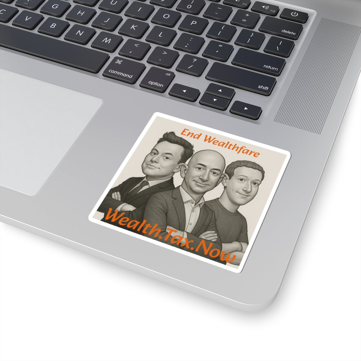Wealthfare - Square Sticker
