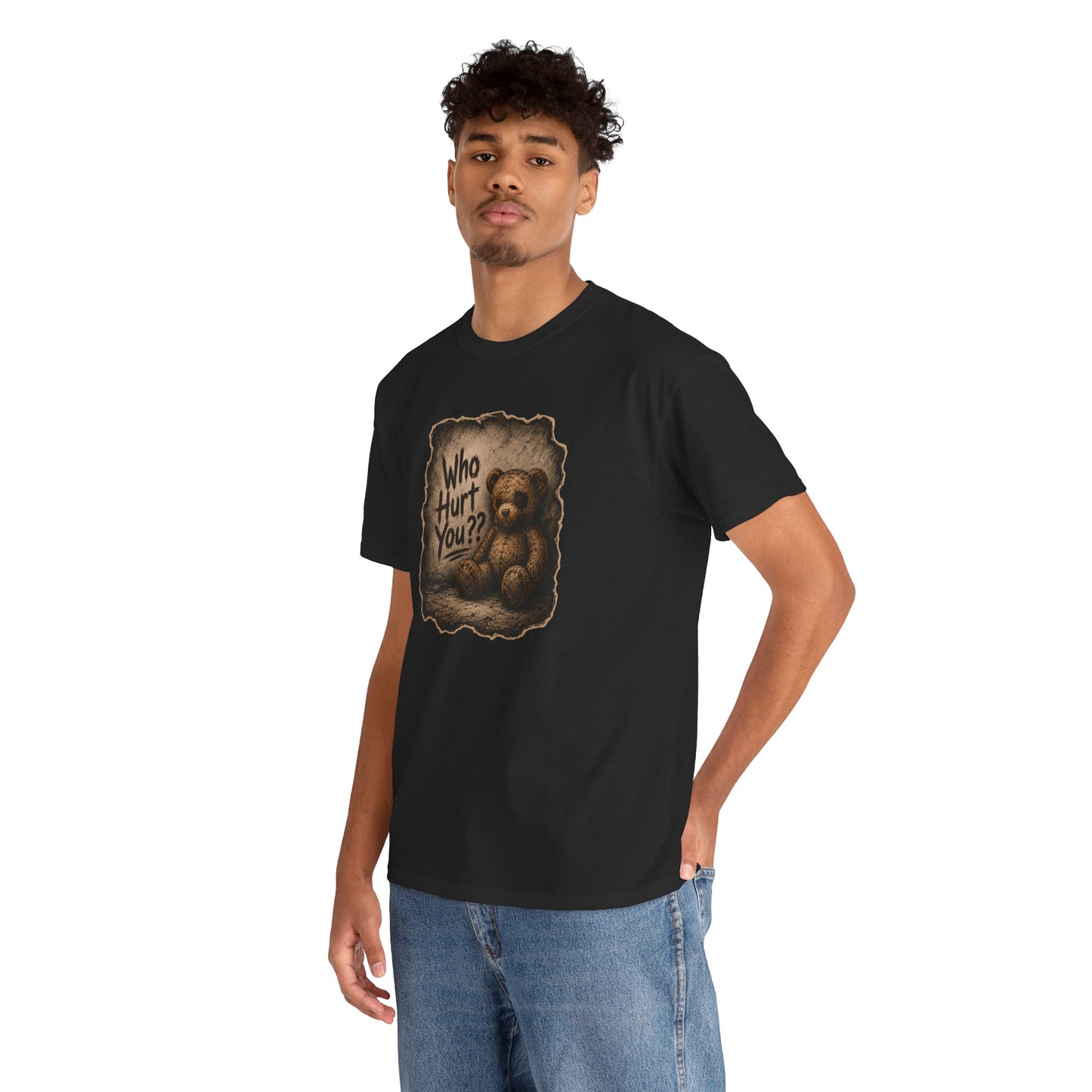 Who Hurt You - Unisex Heavy Cotton Tee