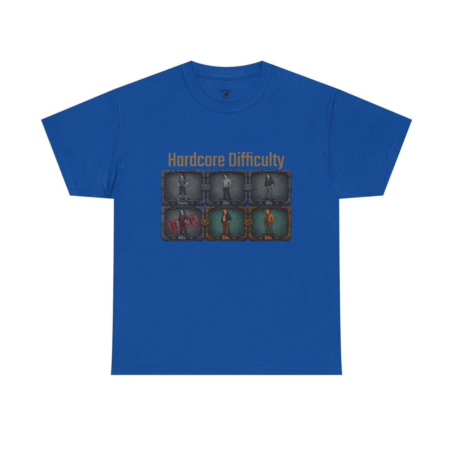 Hardcore Difficulty - Unisex Heavy Cotton Tee