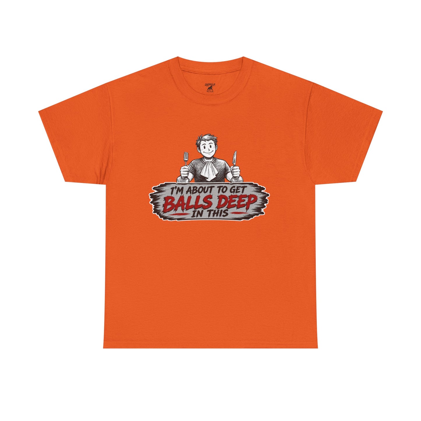 Balls Deep - Unisex Heavy Cotton Tee