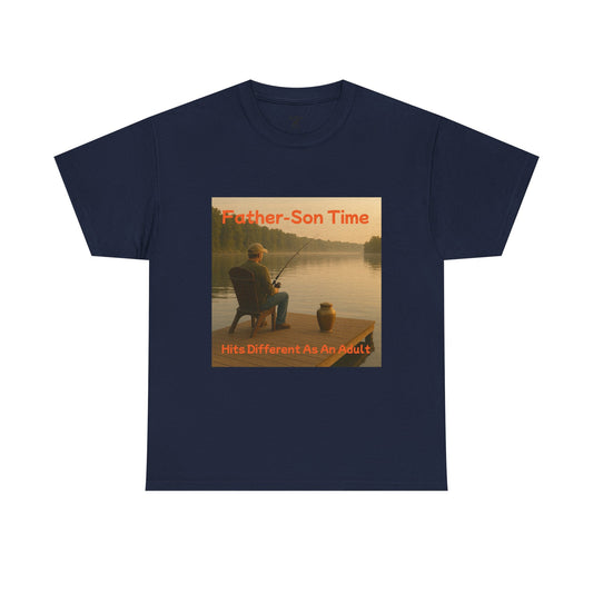 Father-Son Time - Unisex Heavy Cotton Tee