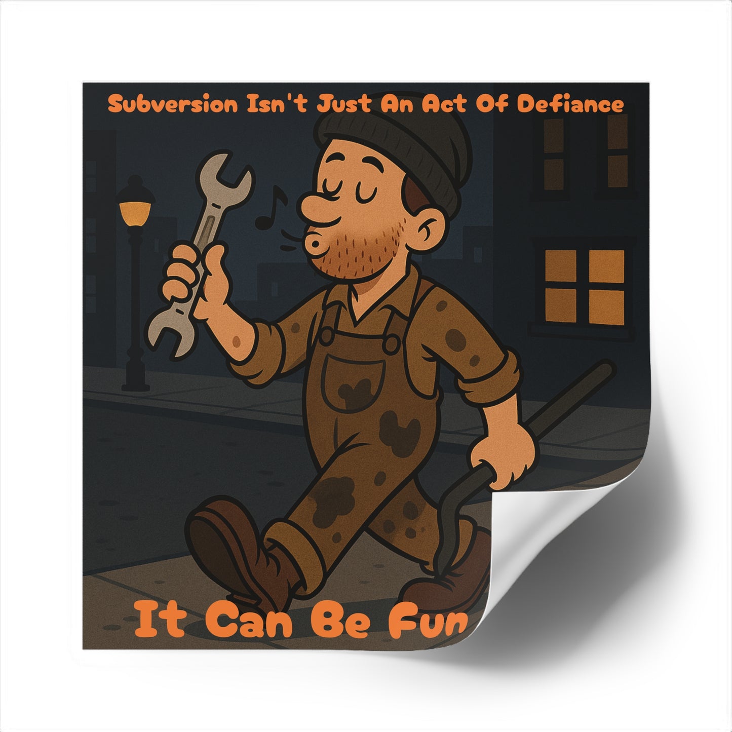 Subversion - Square Stickers