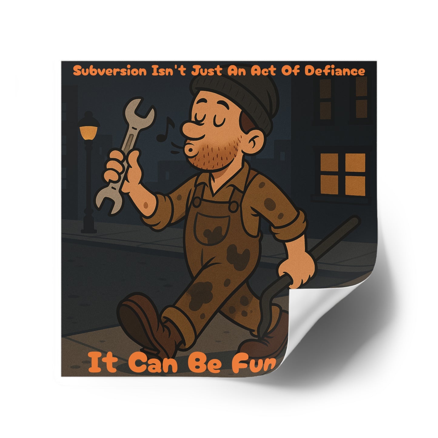 Subversion - Square Stickers