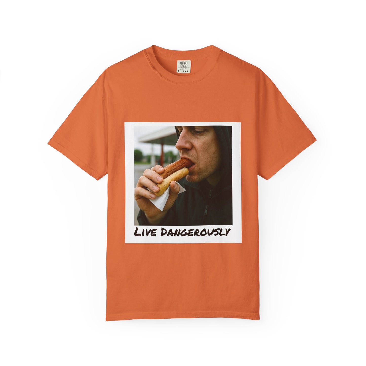 Live Dangerously - Unisex Graphic Print T-Shirt