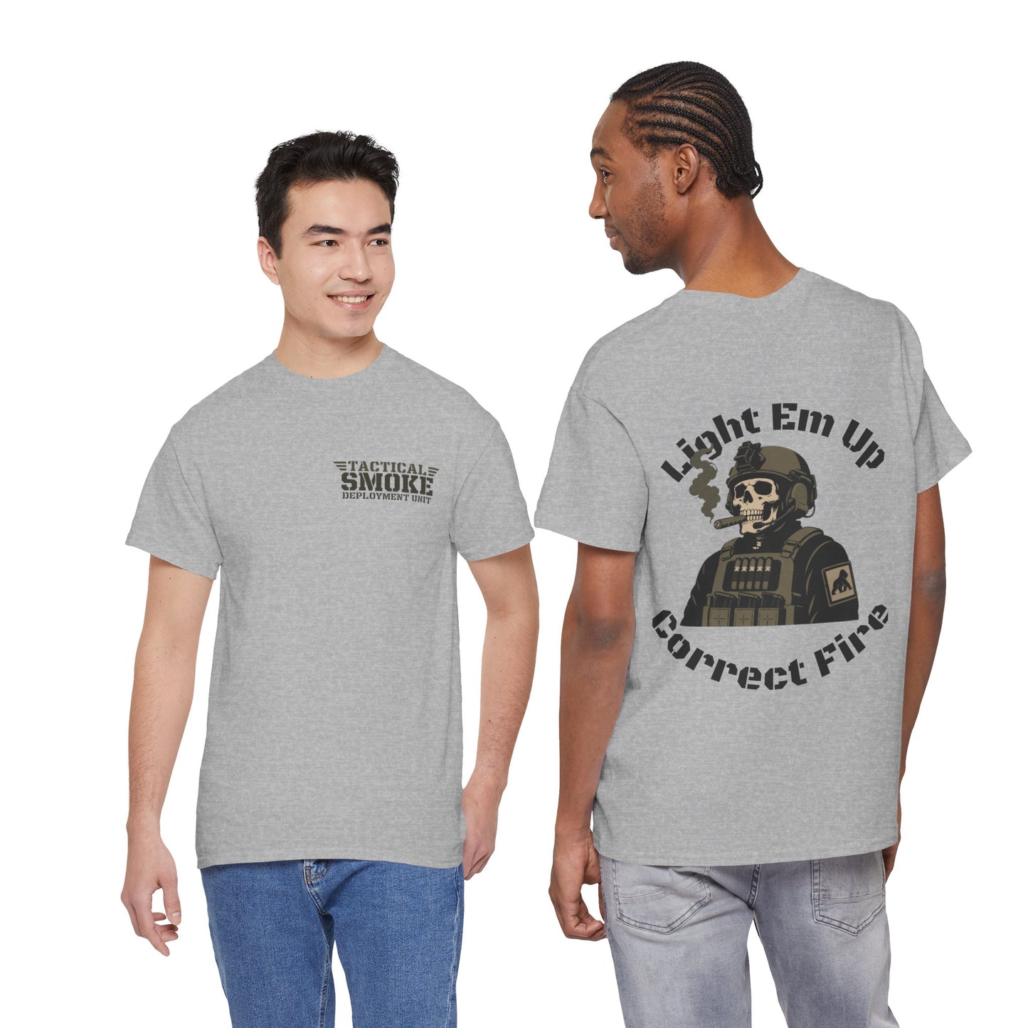 Tactical Smoke - Unisex Heavy Cotton Tee
